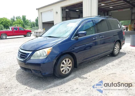 2008 Honda Odyssey Ex-L z USA, uszkodzony, nr VIN 5FNRL386X8B031732